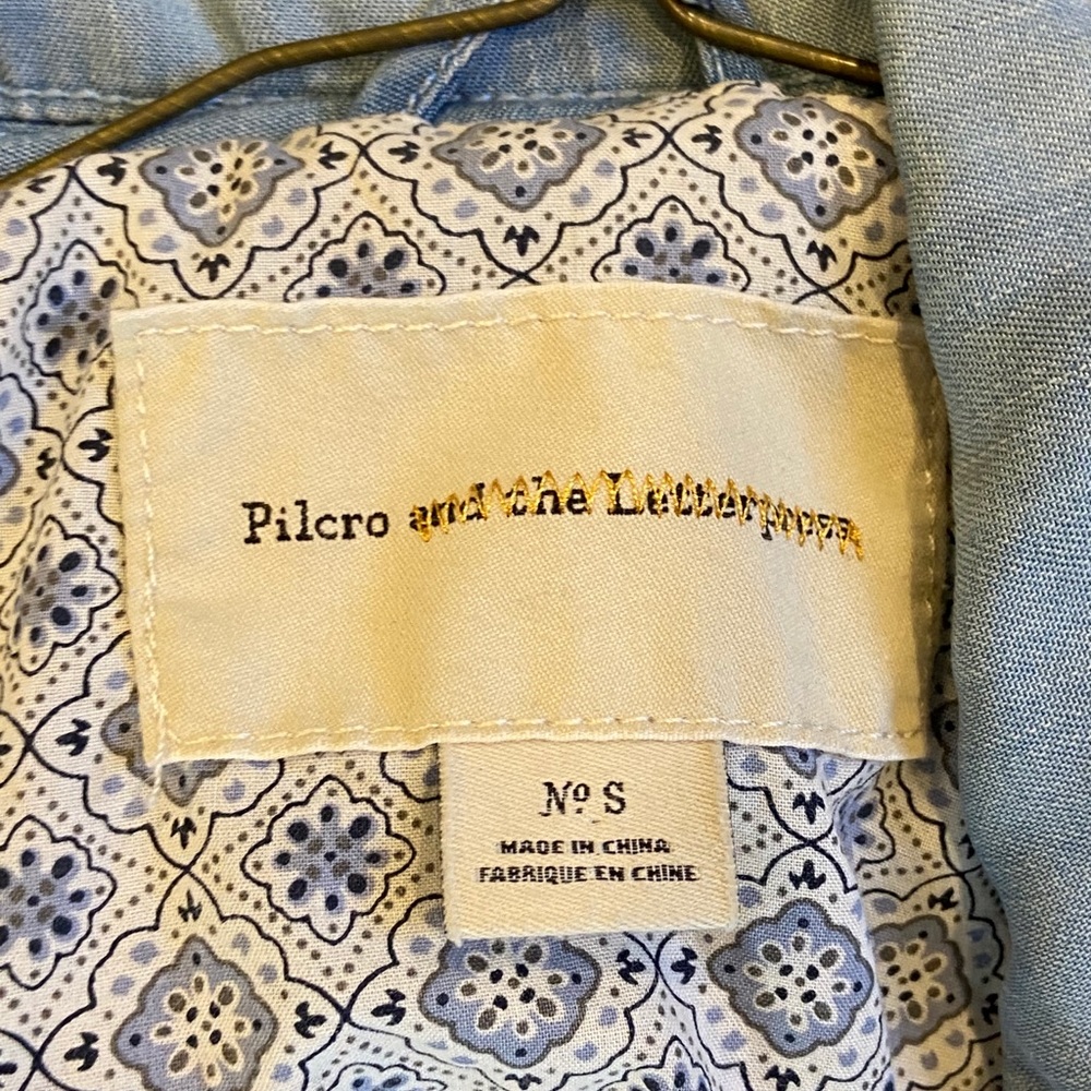 Pilcro and the letter press blazer size small